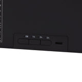 Flame Diffusers 7 Colors USB Portable Practical Simple Operation Fire Air Humidifier for Room Bedroom Office Black - Extra Image