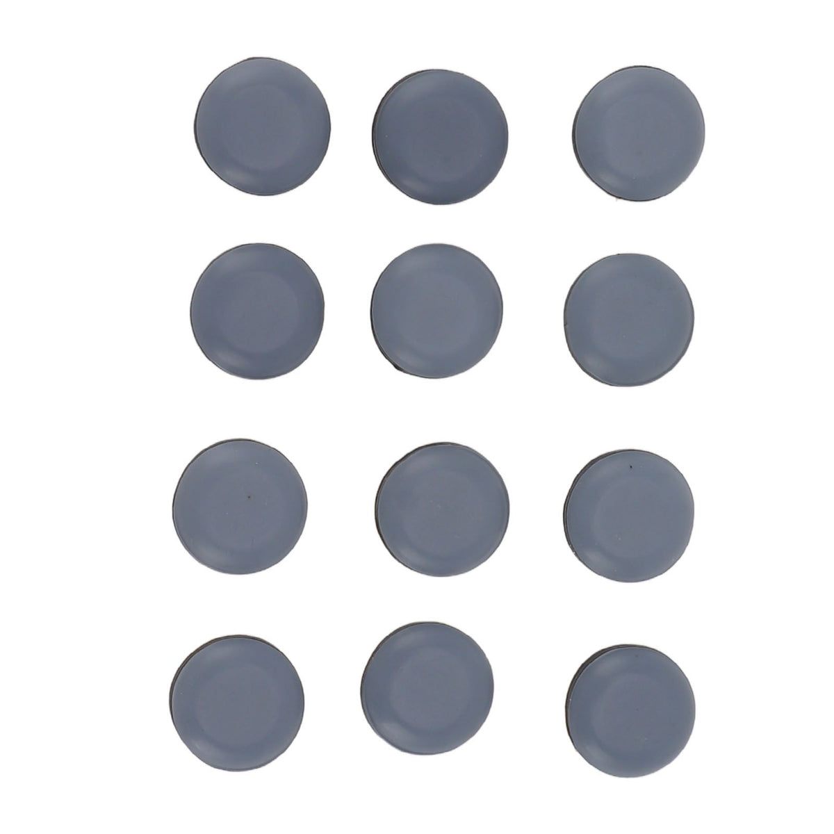 12 Pcs Round 20mm Appliance Slider Adhesive PTFE Self Stick Slider for Countertop Small Kitchen Appliances