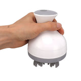 Portable Electric Handheld Scalp Massager USB Rechargeable Electric Pet Massager with 4 Massage Claws 4 Modes for Hair Growth Stress Relax Dogs Cats - Low Angle