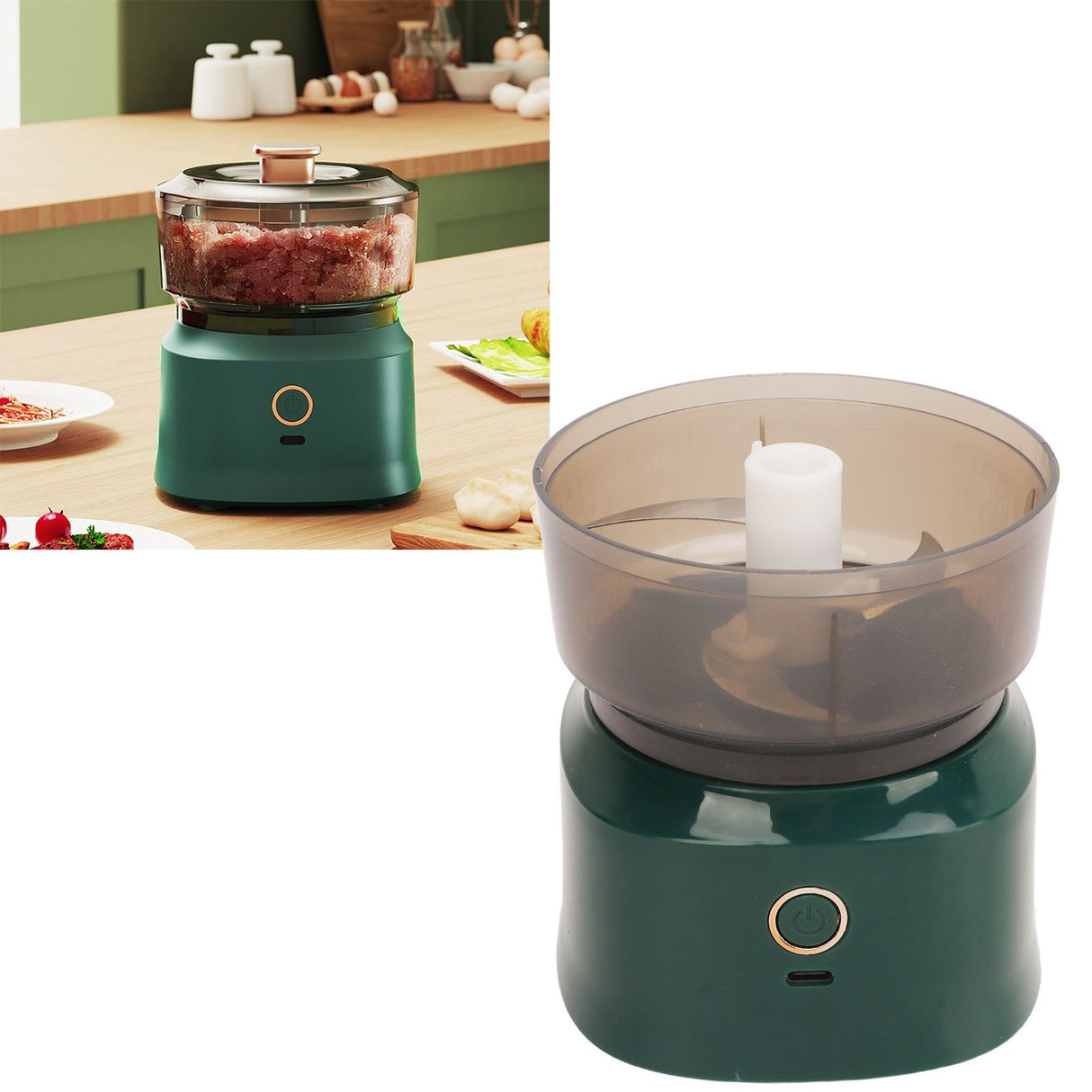 Baby Food Processor Professional Efficient USB Rechargeable Electric Mini Food Chopper for Baby Food Garlic Chili Onion Meat
