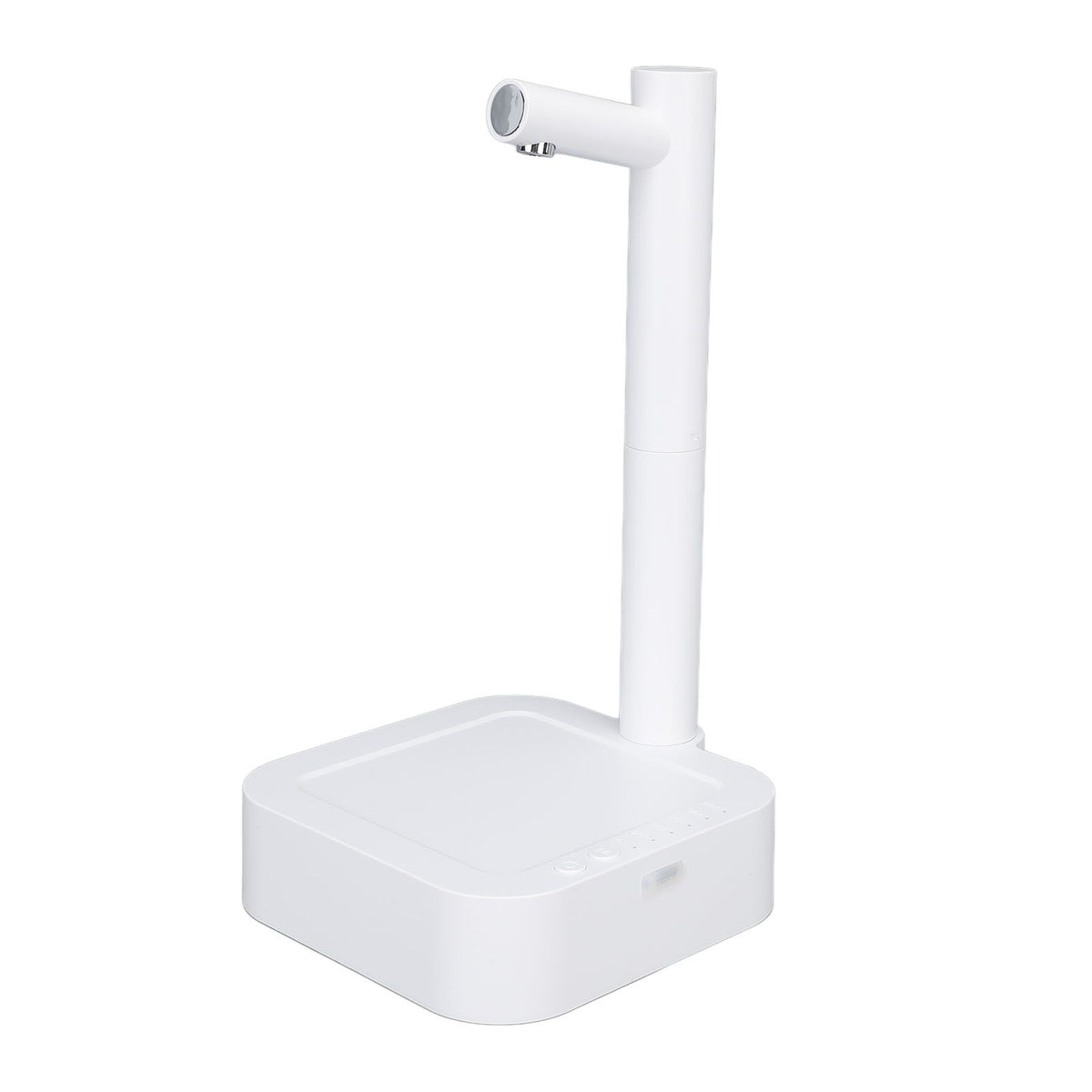 Water Dispenser Countertop 7 Stage Quantitative Water Pump Portable White Electric Water Dispenser Desktop for Home Room Office Camping