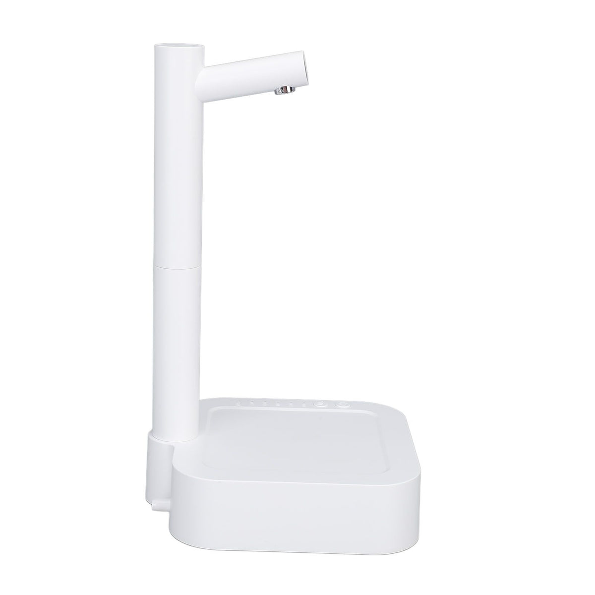 Water Dispenser Countertop 7 Stage Quantitative Water Pump Portable White Electric Water Dispenser Desktop for Home Room Office Camping