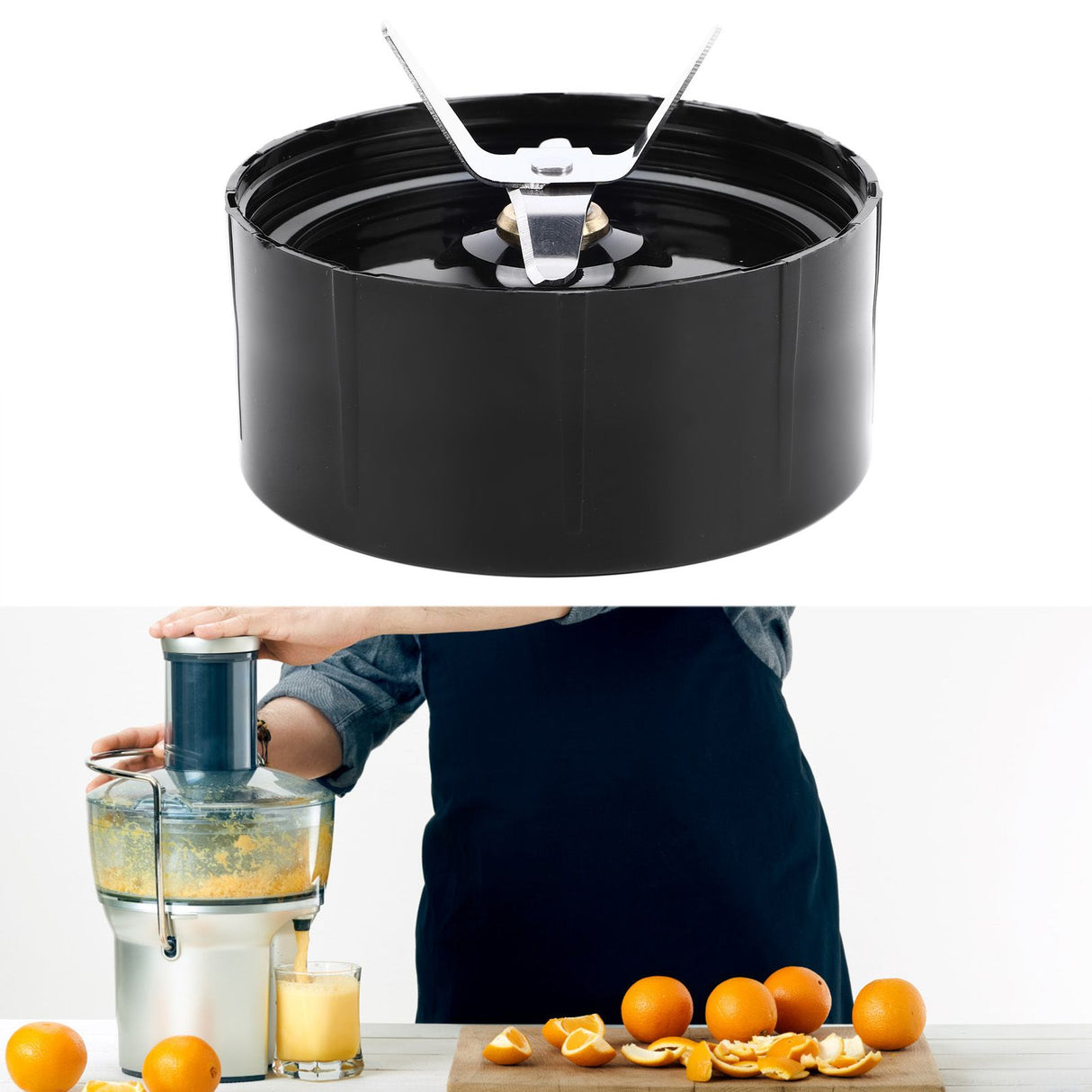 MB 250W Blender Blade Cross Steel Fully Cutting Juicer Blade Base Kitchen Supplies