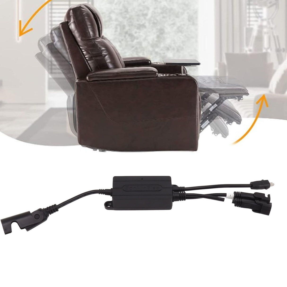 2.4G Wireless Recliner Hand Control 29V Single Motor Recliner Wireless Controller for Reclining Furniture