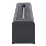 Essential Oil Diffuser 150ml Aromatherapy Humidifier Colorful Flame Light Quiet Operation USB Powered Mist Diffuser Black - 45-Degree Angle