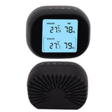 Wireless Indoor Outdoor Thermometer Black Temperature Humidity Monitor Daily High and Low Large Display Room Thermometer - Extra Image