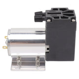 12V Vacuum Pump Negative Pressure Suction Pump Mini Small Oilless Vacuum Pump 65‑120kpa 5L/min with Bracket - 45-Degree Angle