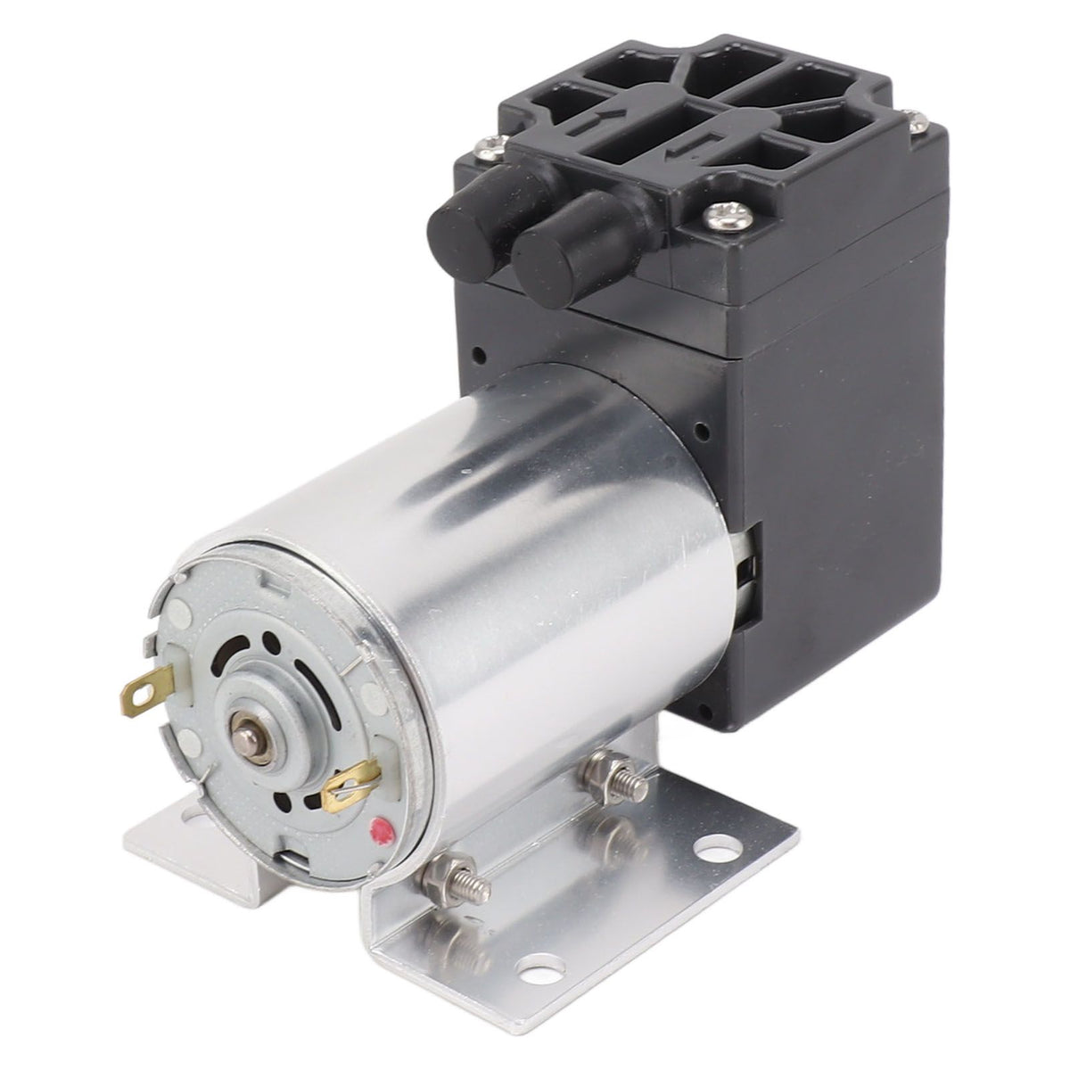 12V Vacuum Pump Negative Pressure Suction Pump Mini Small Oilless Vacuum Pump 65‑120kpa 5L/min with Bracket