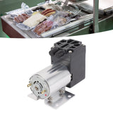 12V Vacuum Pump Negative Pressure Suction Pump Mini Small Oilless Vacuum Pump 65‑120kpa 5L/min with Bracket