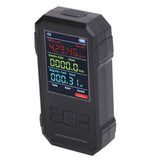Radiation Detector Black Digital EMF Meter LED Display Handheld RF Electric Field Magnetic Field Level Alert Geiger Counter