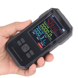 Radiation Detector Black Digital EMF Meter LED Display Handheld RF Electric Field Magnetic Field Level Alert Geiger Counter - Extra Image