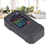 Radiation Detector Black Digital EMF Meter LED Display Handheld RF Electric Field Magnetic Field Level Alert Geiger Counter - Extra Image