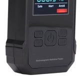 Radiation Detector Black Digital EMF Meter LED Display Handheld RF Electric Field Magnetic Field Level Alert Geiger Counter - Extra Image