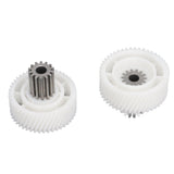 2 PCS Meat Grinder Gear Plastic and Stainless Steel Accuracy Control Sausage Machine Gear for Food Making