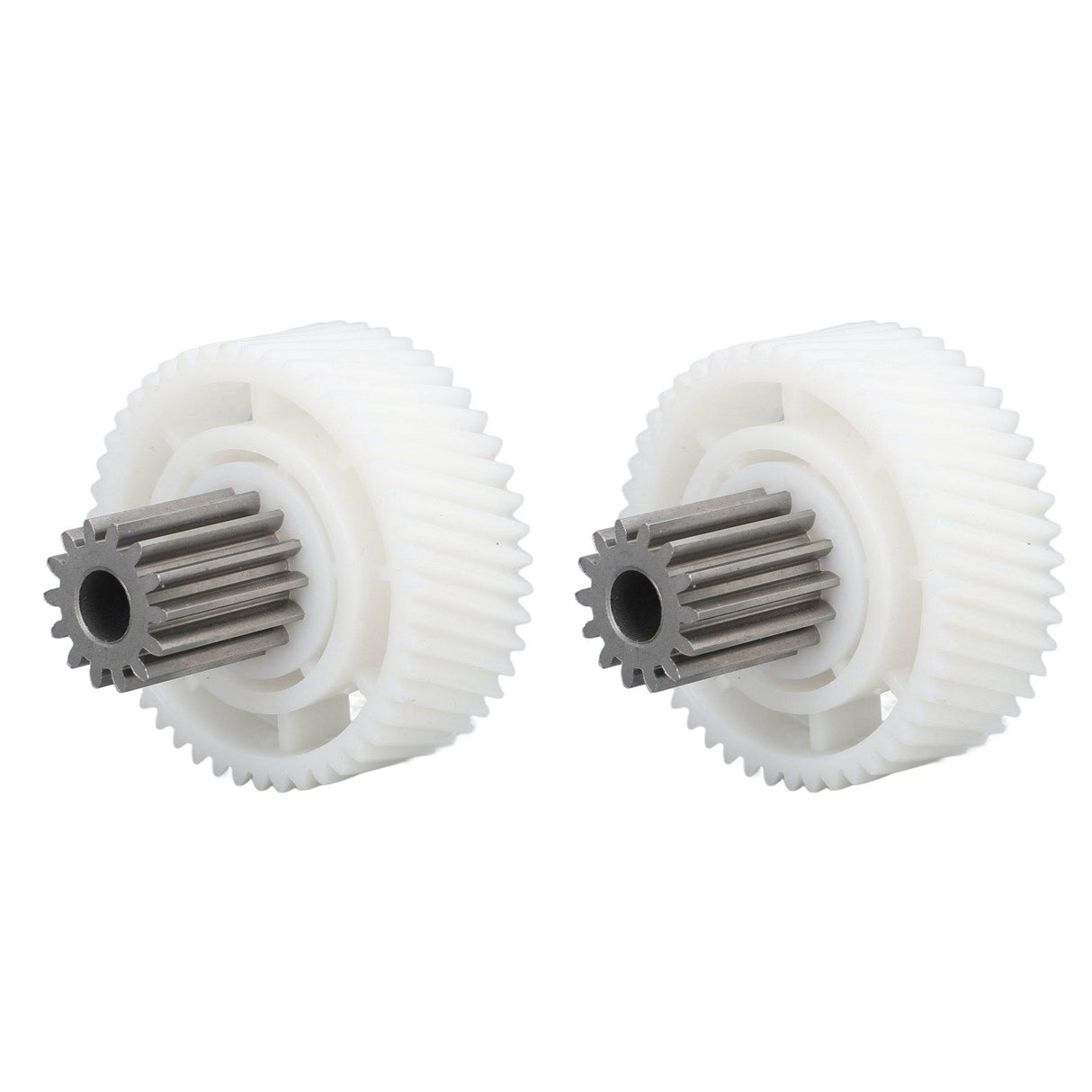 2 PCS Meat Grinder Gear Plastic and Stainless Steel Accuracy Control Sausage Machine Gear for Food Making