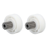 2 PCS Meat Grinder Gear Plastic and Stainless Steel Accuracy Control Sausage Machine Gear for Food Making