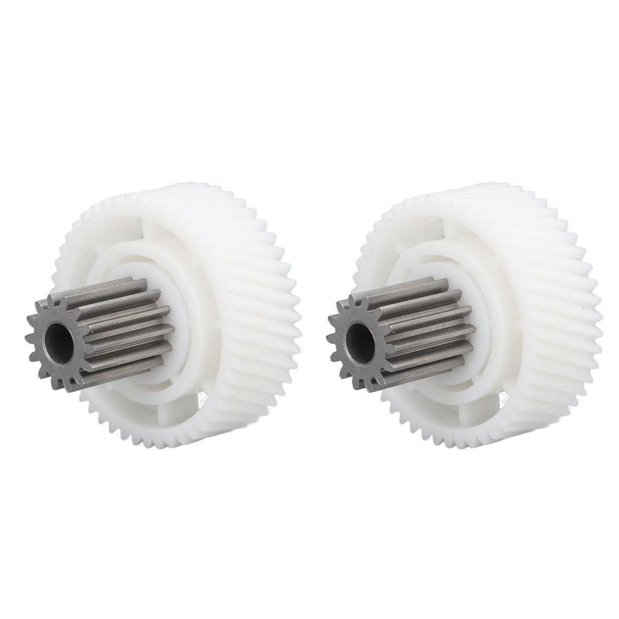 2 PCS Meat Grinder Gear Plastic and Stainless Steel Accuracy Control Sausage Machine Gear for Food Making