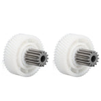 2 PCS Meat Grinder Gear Plastic and Stainless Steel Accuracy Control Sausage Machine Gear for Food Making