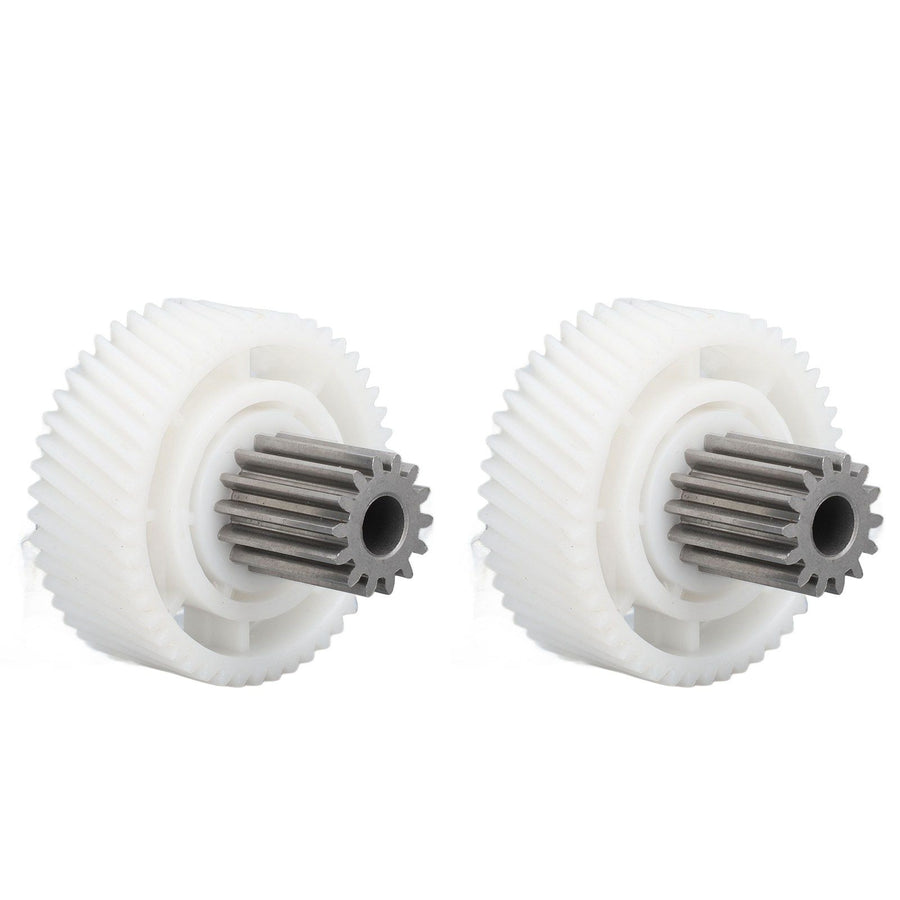 2 PCS Meat Grinder Gear Plastic and Stainless Steel Accuracy Control Sausage Machine Gear for Food Making