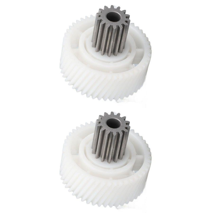 2 PCS Meat Grinder Gear Plastic and Stainless Steel Accuracy Control Sausage Machine Gear for Food Making