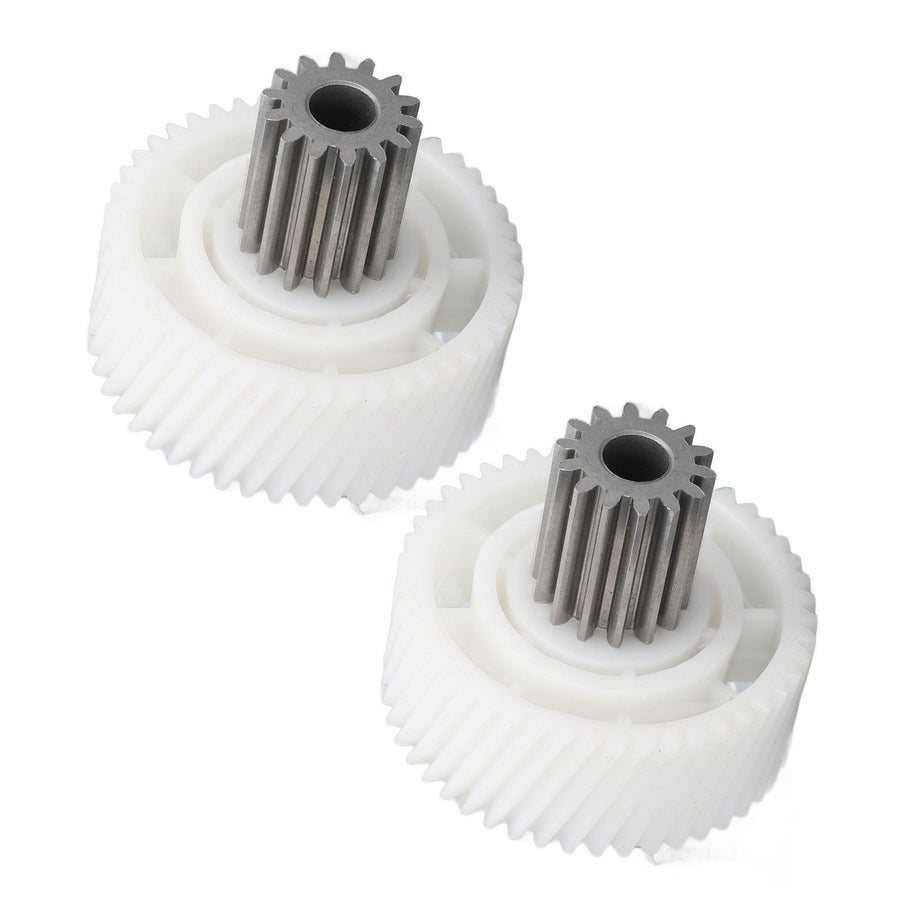 2 PCS Meat Grinder Gear Plastic and Stainless Steel Accuracy Control Sausage Machine Gear for Food Making