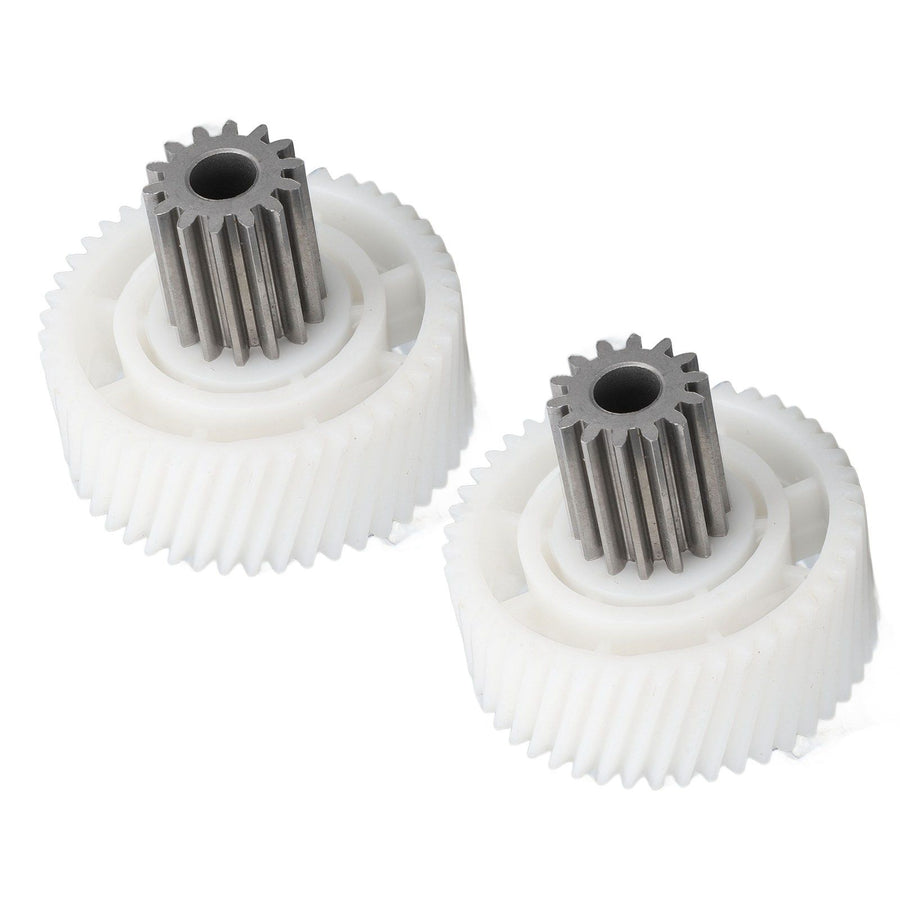 2 PCS Meat Grinder Gear Plastic and Stainless Steel Accuracy Control Sausage Machine Gear for Food Making