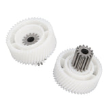 2 PCS Meat Grinder Gear Plastic and Stainless Steel Accuracy Control Sausage Machine Gear for Food Making - Extra Image