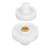 2pcs Meat Grinder Gear Plastic Work Efficiently Multifunctional High Compatibility Mincer Gear for Sausage Machine Chili Cooker - Front View
