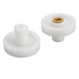 2pcs Meat Grinder Gear Plastic Work Efficiently Multifunctional High Compatibility Mincer Gear for Sausage Machine Chili Cooker
