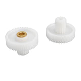 2pcs Meat Grinder Gear Plastic Work Efficiently Multifunctional High Compatibility Mincer Gear for Sausage Machine Chili Cooker