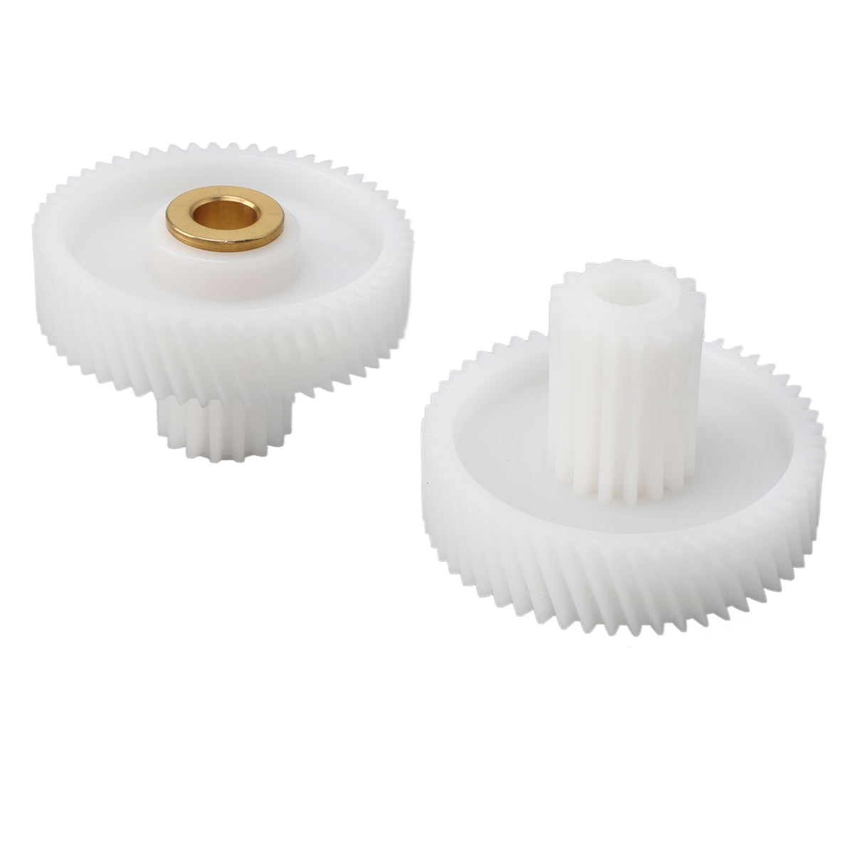 2pcs Meat Grinder Gear Plastic Work Efficiently Multifunctional High Compatibility Mincer Gear for Sausage Machine Chili Cooker