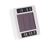 Room Thermometer Large Screen Celsius Fahrenheit Switch Highest Lowest Record Humidity Sensor for Indoor Outdoor - Top-Down View