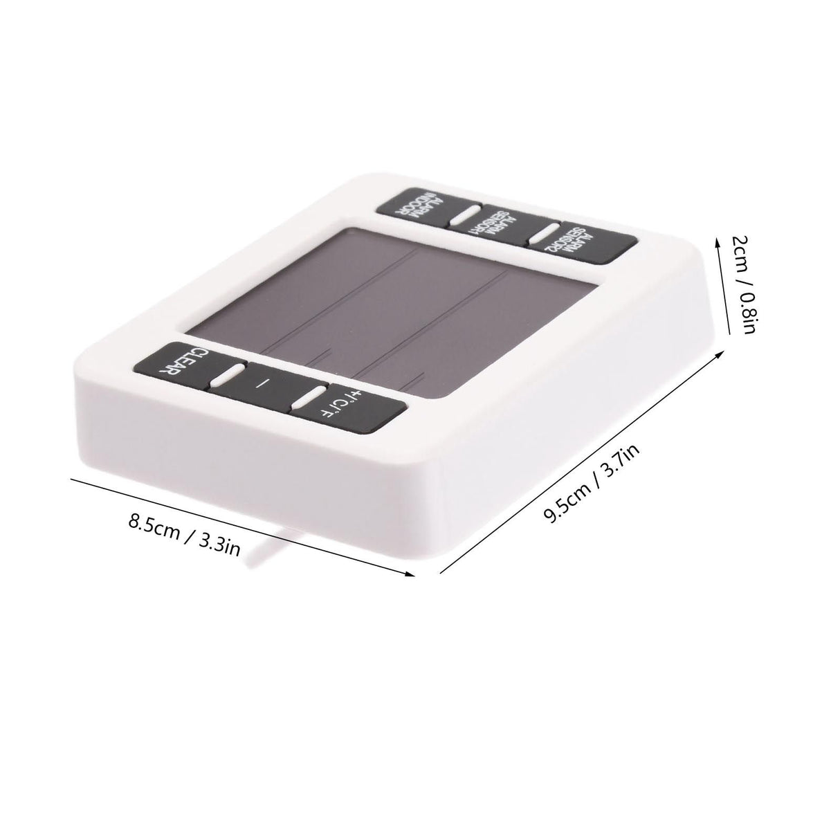 Room Thermometer Large Screen Celsius Fahrenheit Switch Highest Lowest Record Humidity Sensor for Indoor Outdoor