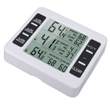 Indoor Outdoor Thermometer Digital Hygrometer Thermometer Wireless Temperature and Humidity Gauge Monitor with 2 Sensors - Front View