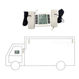 Indoor Outdoor Thermometer Digital Hygrometer Thermometer Wireless Temperature and Humidity Gauge Monitor with 2 Sensors