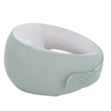Cordless Neck Massager High Resilience Memory Foam Portable Shiatsu Back Neck Massager with Heating Function Green