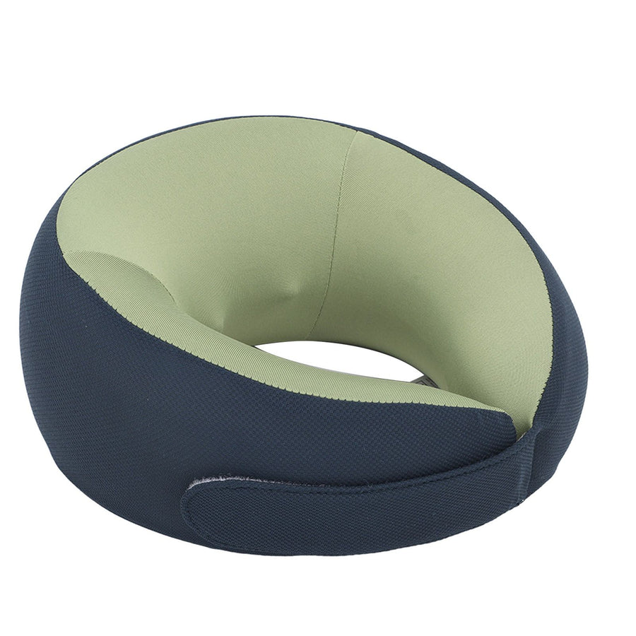 Cordless Neck Massager High Resilience Memory Foam Portable Shiatsu Back Neck Massager with Heating Function Blue