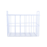 Fridge Freezer Basket Multipurpose Large Capacity Metal Wire Storage Basket for Refrigerator Bathroom Kitchen 200mm/7.87in
