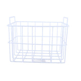 Fridge Freezer Basket Multipurpose Large Capacity Metal Wire Storage Basket for Refrigerator Bathroom Kitchen 200mm/7.87in