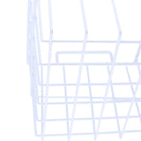 Fridge Freezer Basket Multipurpose Large Capacity Metal Wire Storage Basket for Refrigerator Bathroom Kitchen 200mm/7.87in - Extra Image