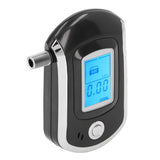 Breath Alcohol Tester LCD Display High Accuracy Auto Shutoff Portable Alcohol Detector for Home Professional Use - Side View