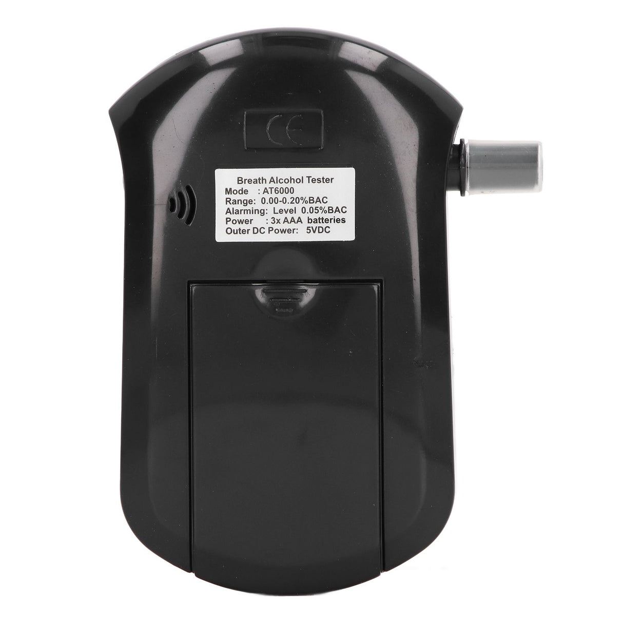 Breath Alcohol Tester LCD Display High Accuracy Auto Shutoff Portable Alcohol Detector for Home Professional Use