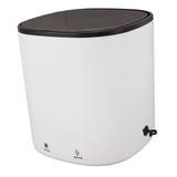 Automatic Cosmetic Brush Cleaner Makeup Brush Cleaner Machine 2 in 1 USB Powered 4.5L Mini Washer 12V for Travel - Side View