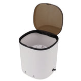 Automatic Cosmetic Brush Cleaner Makeup Brush Cleaner Machine 2 in 1 USB Powered 4.5L Mini Washer 12V for Travel - Close-Up Angle