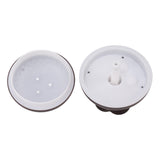 2.5W Scent Diffuser 300ml USB Powered Silent Operation Flower Vase Shape Aroma Humidifier for Offices Bedrooms Dark Brown - Extra Image
