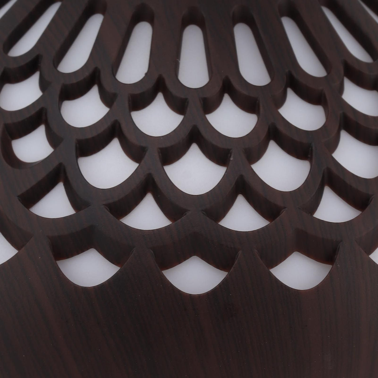 2.5W Scent Diffuser 300ml USB Powered Silent Operation Flower Vase Shape Aroma Humidifier for Offices Bedrooms Dark Brown