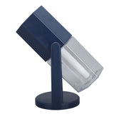 USB Desktop Humidifier Multifunctional Quiet Colorful Ambient Light Portable Small Humidifier for Car Home Bedroom Office Blue - Close-Up Angle