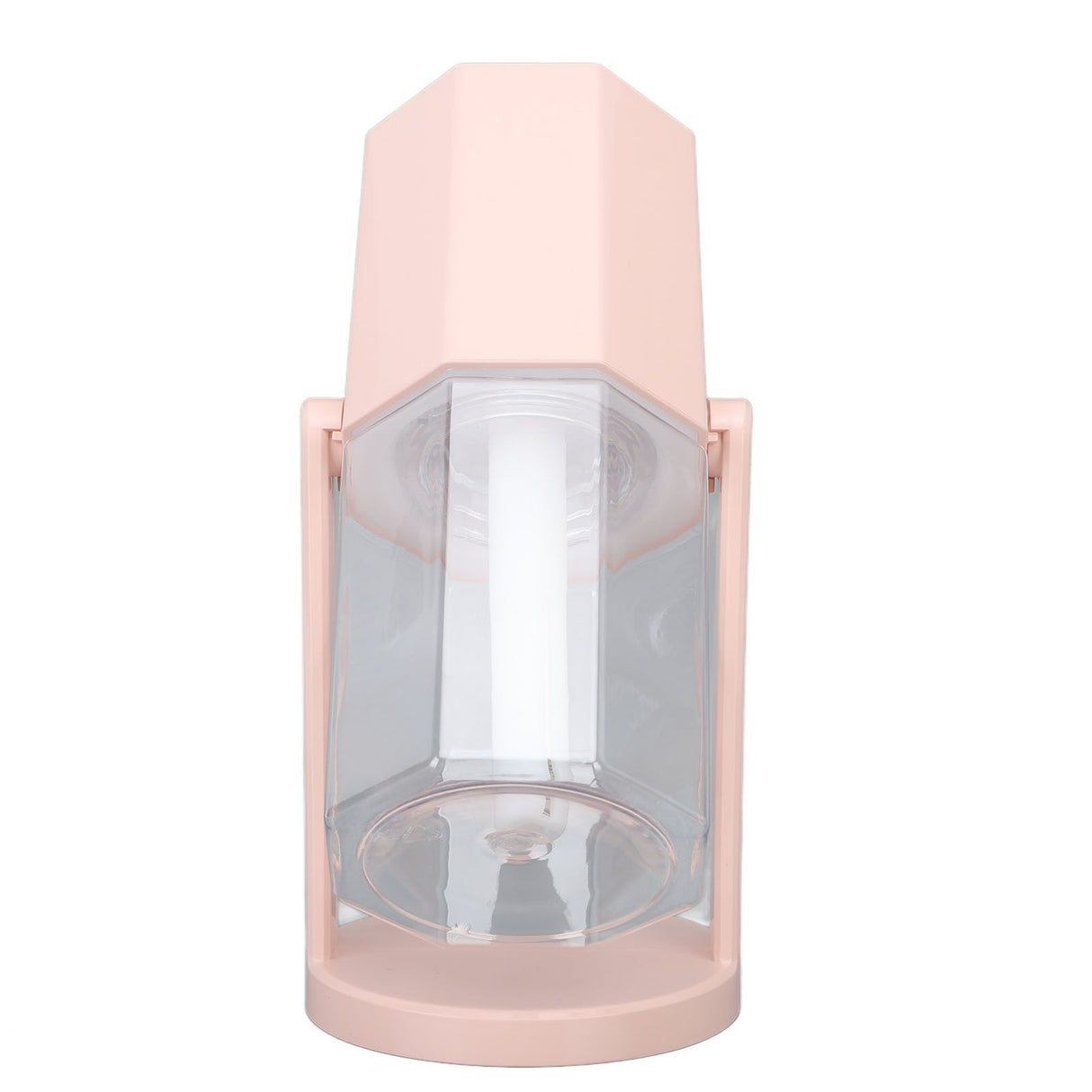 USB Desktop Humidifier Multifunctional Quiet Colorful Ambient Light Portable Small Humidifier for Car Home Bedroom Office Pink