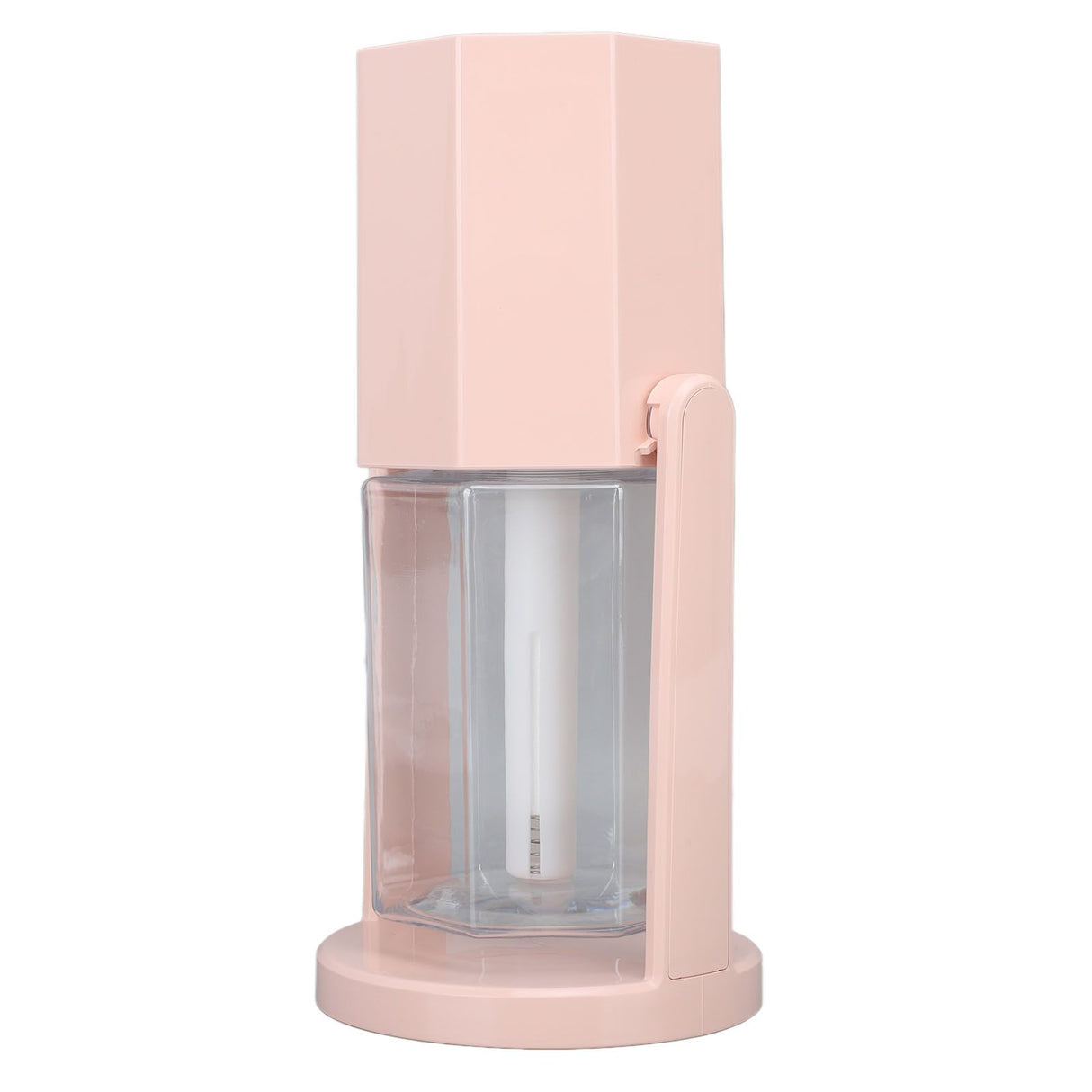 USB Desktop Humidifier Multifunctional Quiet Colorful Ambient Light Portable Small Humidifier for Car Home Bedroom Office Pink