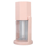 USB Desktop Humidifier Multifunctional Quiet Colorful Ambient Light Portable Small Humidifier for Car Home Bedroom Office Pink - Low Angle